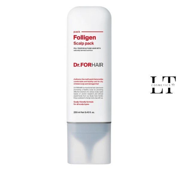 Оздоровлююча маска для шкіри голови Dr.FORHAIR Folligen Scalp Pack 120130 фото