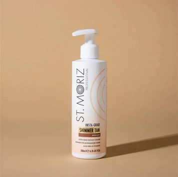 Засіб для легкої засмаги з ефектом шимеру St Moriz Professional Insta-Grad Shimmer Tan 120192 фото
